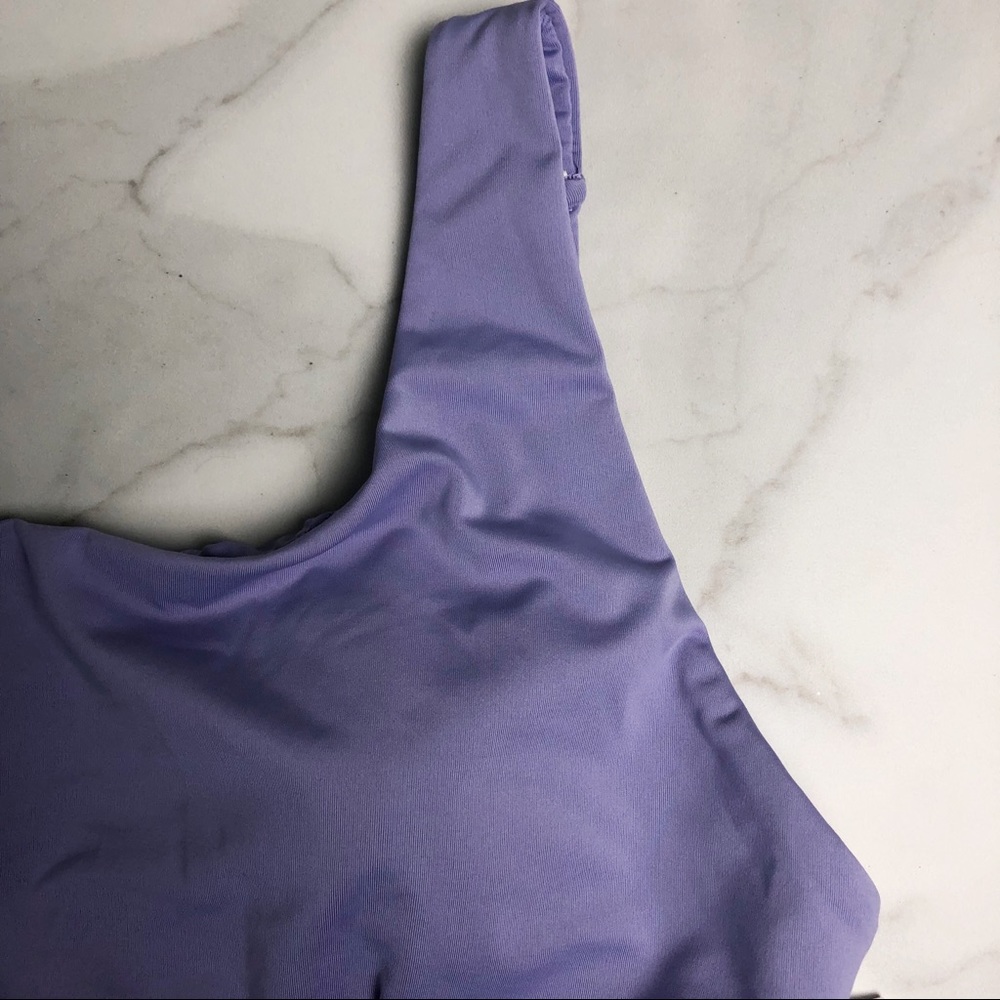 Andie Wynwood Bikini Top Purple Lavender Size L NWT - Picture 5 of 10